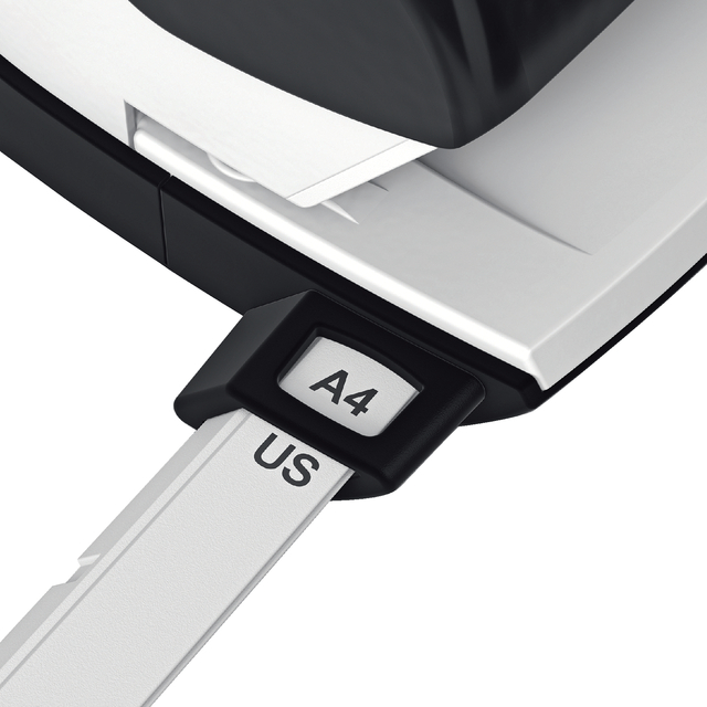 Office Hole Punch Leitz NeXXt Metal 25 sheet black