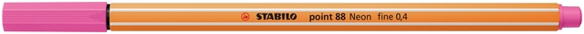 Fineliner STABILO point 88/056 fijn neon roze