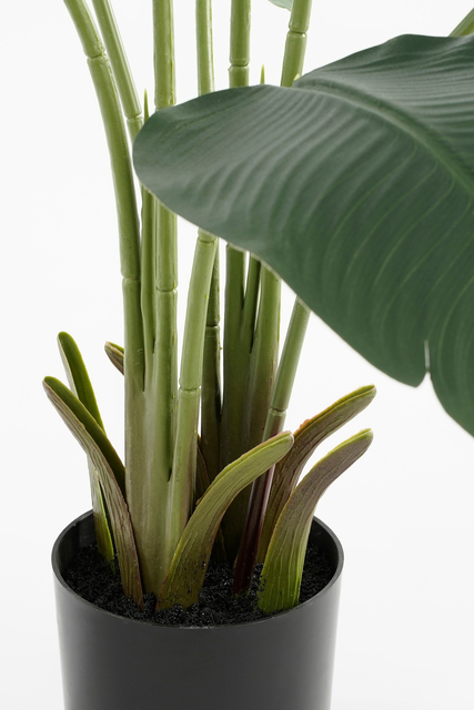Kunstplant Mica Bananen boom in plastic pot 180x30cm