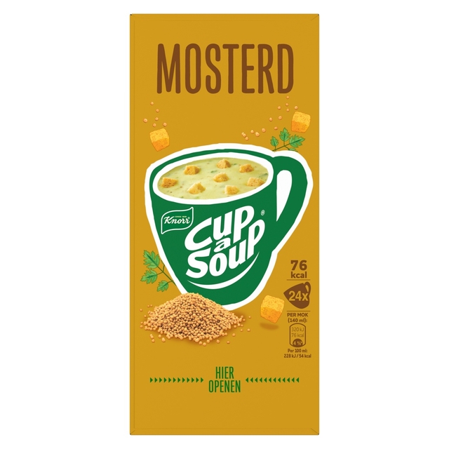 Cup-a-Soup Knorr mosterd 24x140ml