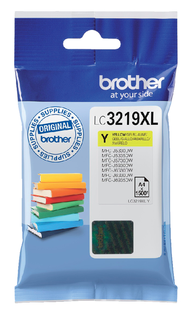 Brother IJ Cartridge Yel HY LC3219XLY
