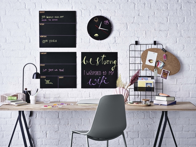 Krijtstift edding 4085 by Securit rond 1-2mm metallic assorti blister à 4 stuk