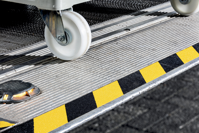Antisliptape DURALINE GRIP+ 50mmx15m geel-zwart