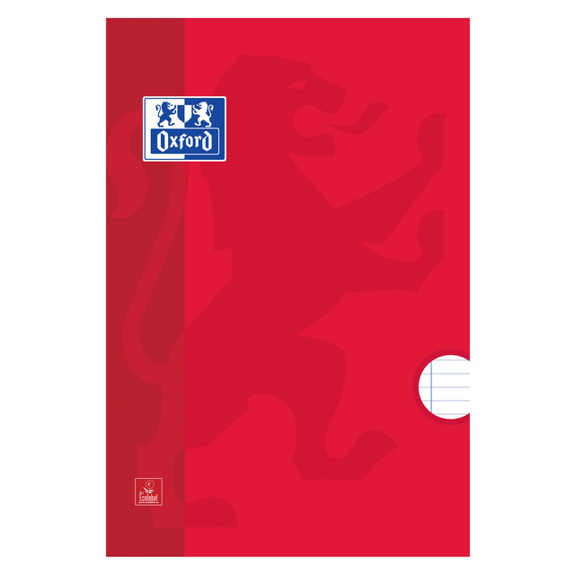 Oxford School A4 Soft Card Cover Exercise Book Ruled 72 Pages Assorted