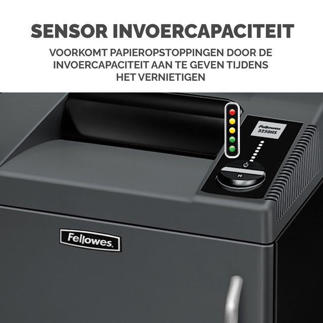 Papiervernietiger Fellowes Fortishred 3250SMC snippers 0,8x12mm