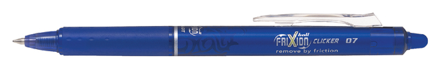 FriXion Ball Clicker 0.7 - Gel Ink Rollerball - Blue - Medium Tip