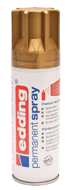edding 5200 permanent spray premium acrylic paint rich gold mat