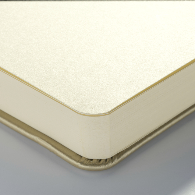 Schetsboek Talens Art Creation 80 witte vellen 140gr 210x300mm witgoud