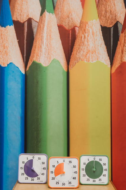 Time Timer medium classroom set primair