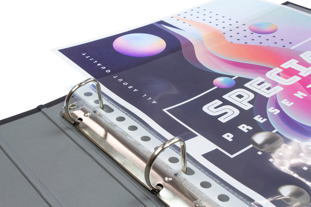 Folder sleeves Kangaro A4 PP 120 micron 23 holes 10x10 pieces