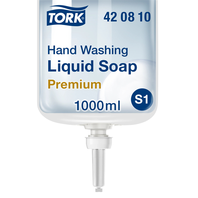 Hand soap Tork S1 liquid extra hygienic unscented 1000ml 420810