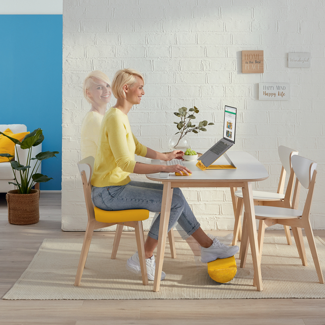 Laptopstandaard Leitz Ergo Cosy verstelbaar recyled blauw