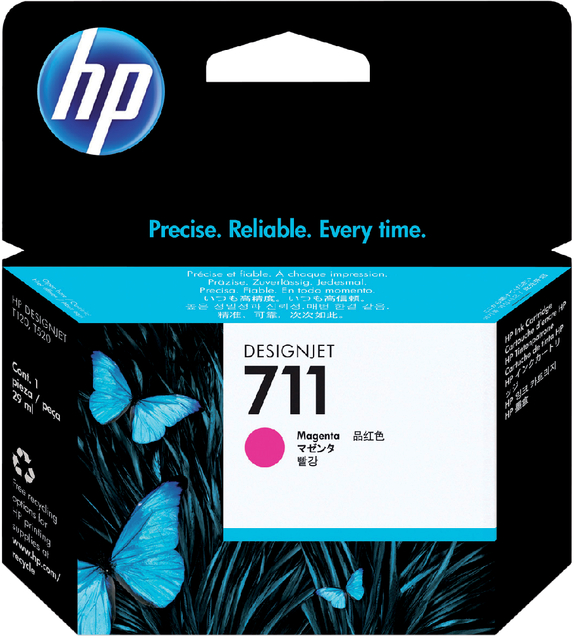 HP 711 Ink Cart 29ml Magenta CZ131A