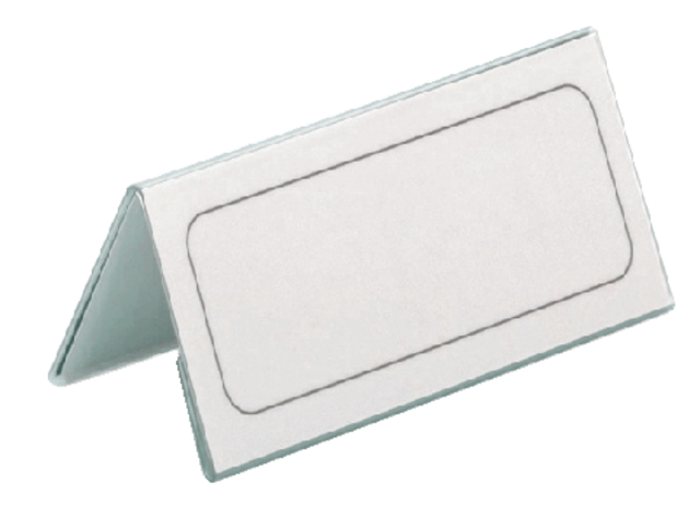 Durable Table Name Holder 61X210 PK25