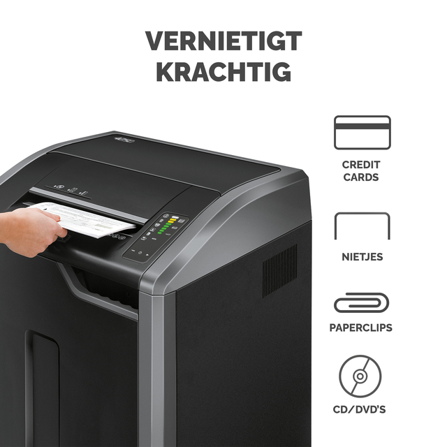 Papiervernietiger Fellowes Powershred 425I stroken 5,8mm
