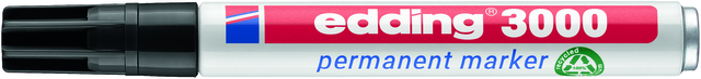 edding 3000 permanent marker black