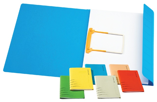 Clipmap Secolor A4 100% gerecycled karton 250gr groen verpakt per 10 stuks