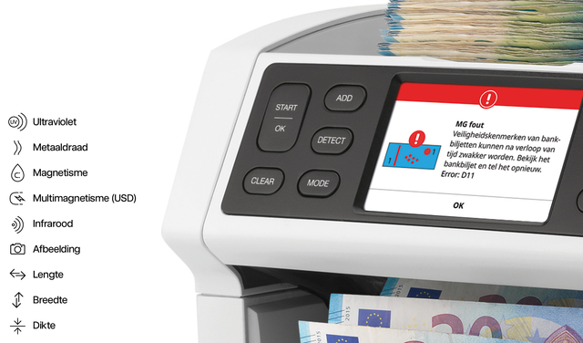 Biljettelmachine Safescan 2865-SC