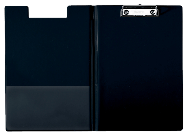 Clipfolder Esselte with cover PP A4 black