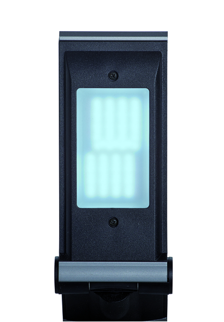 Bureaulamp MAUL Optimus LED dimbaar tafelklem zilver