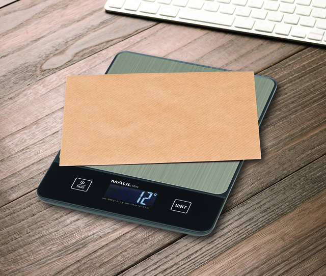 Briefweger MAUL Libra tot 5000 gram inclusief batterij zwart