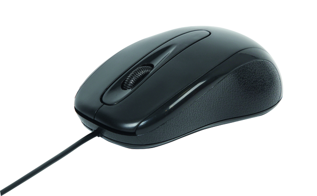Mouse Quantore optical USB black/silver