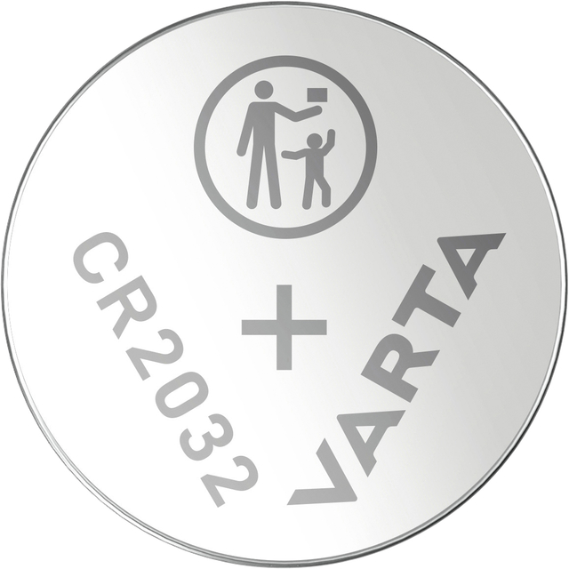 Batterij Varta knoopcel CR2032 lithium blister à 1stu