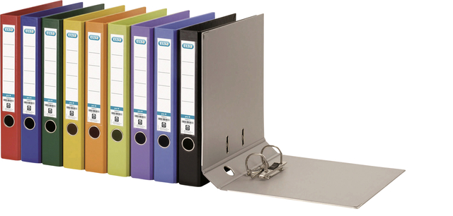 ELBA Lever Arch File Rado "smart Pro+", exchangeable spine label,    A4 Spine 50 mm 2 Rings PP/PP Green