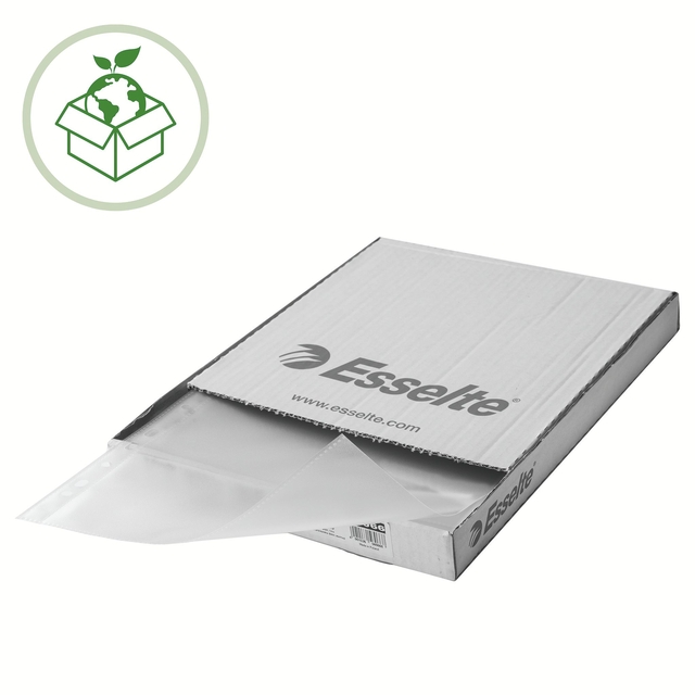 Showtas Esselte recycle PP A4 100µ 11-gaats 50 stuks