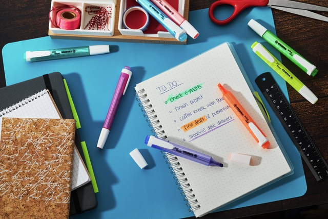 Markeerstift STABILO Swing cool 275/8 Wow assorti etui à 8 stuk