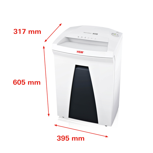HSM SECURIO B24 document shredder - 3,9 mm
