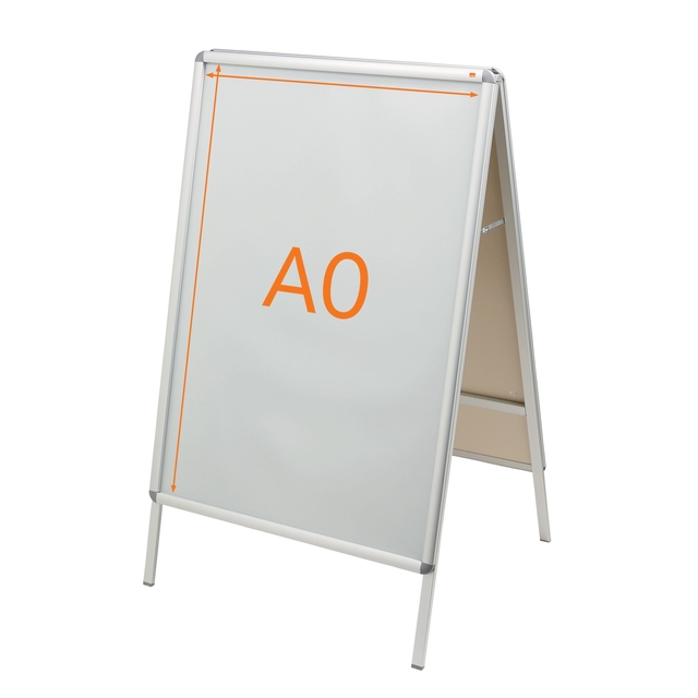 Stoepbord Nobo Essence A0 1189x841mm met kliklijst