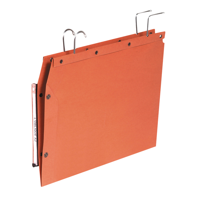 Elba Ultimate Suspension File Tub V Base; Box Of 25; A4 Kraft Orange