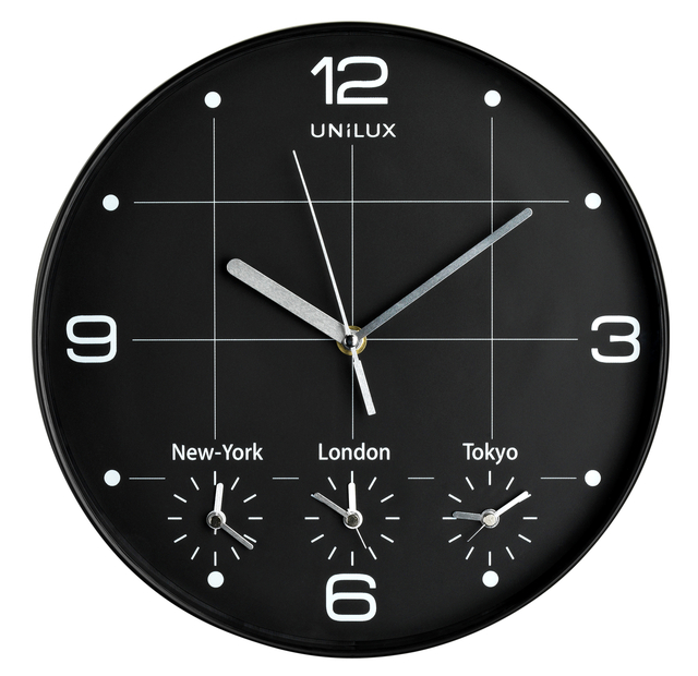 Unilux On Time Clock Black