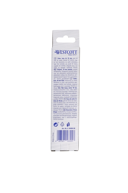 Cutter Westcott Premium 18mm metal guiding