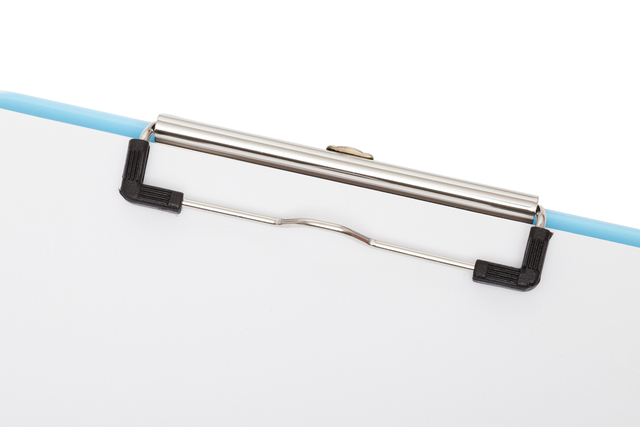 Klembord MAUL A4 staand transparant PS neon blauw