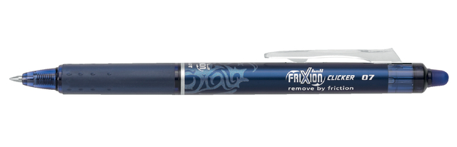 FriXion Ball Clicker 0.7 - Gel Ink Rollerball - Blue Black - Medium Tip