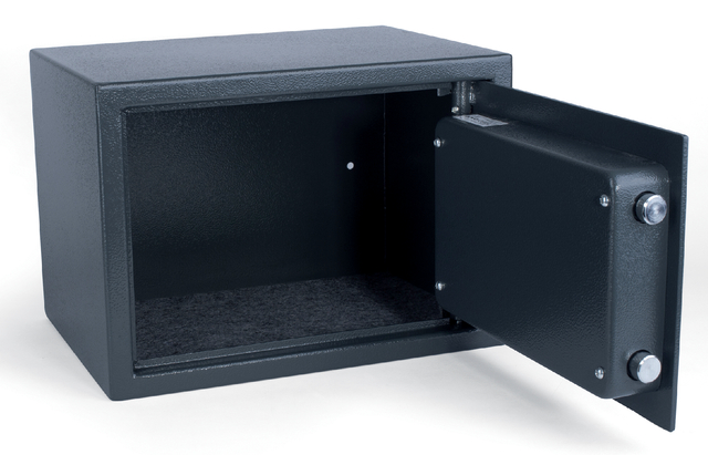 Safe Pavo with star key 350x250x250mm dark gray