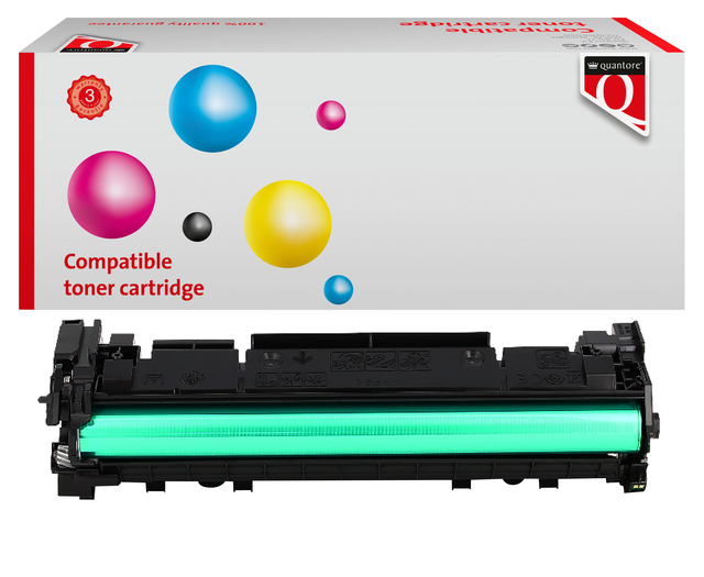 Tonercartridge Quantore alternatief tbv HP W1390A zwart