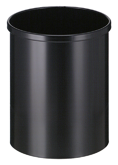 Papierbak Vepabins rond Ø25.5cm 15 liter zwar
