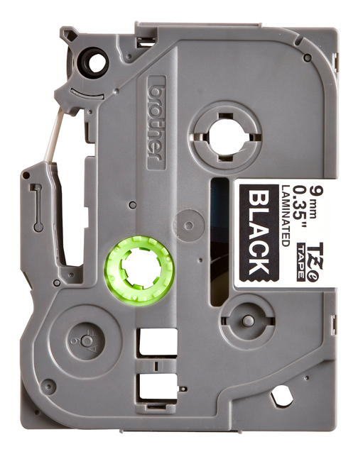 Labeltape Brother P-touch TZe-325 standard 9mm white on black