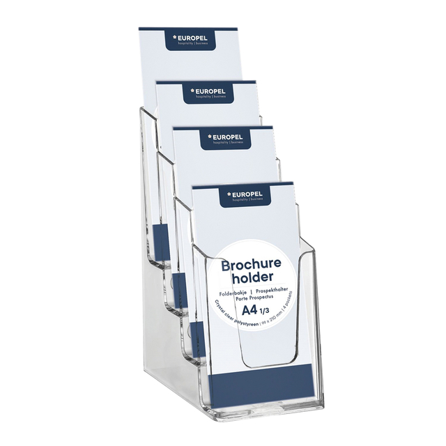 Brochure holder OPUS 2 4x1/3 A4