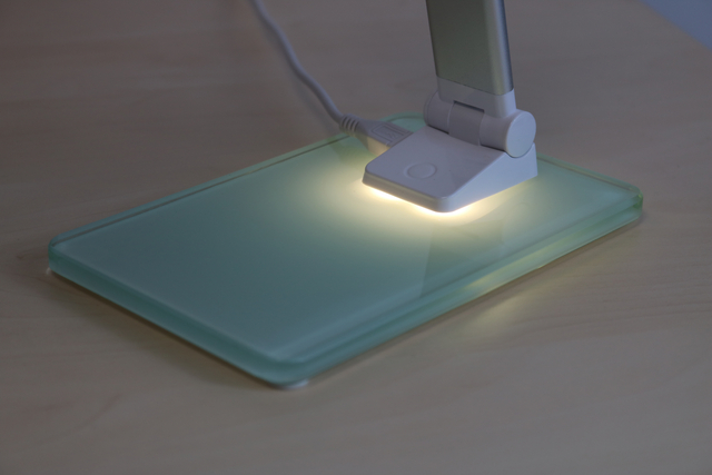 Bureaulamp Unilux Popy led wit