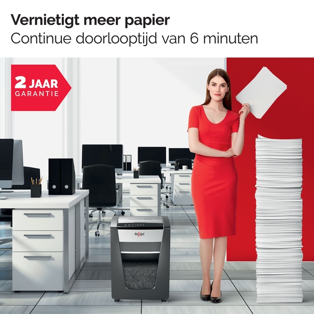 Papiervernietiger Rexel Momentum X410 snippers 4x28mm
