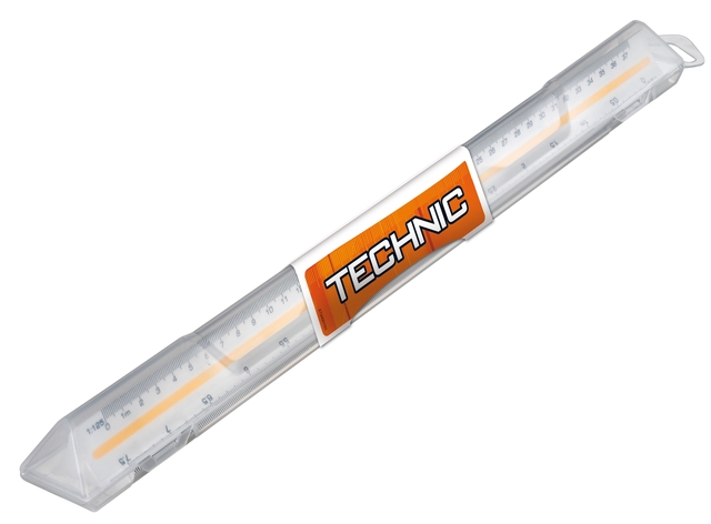 SCALE RULER MAPED TECHNIC 1:20 1:25