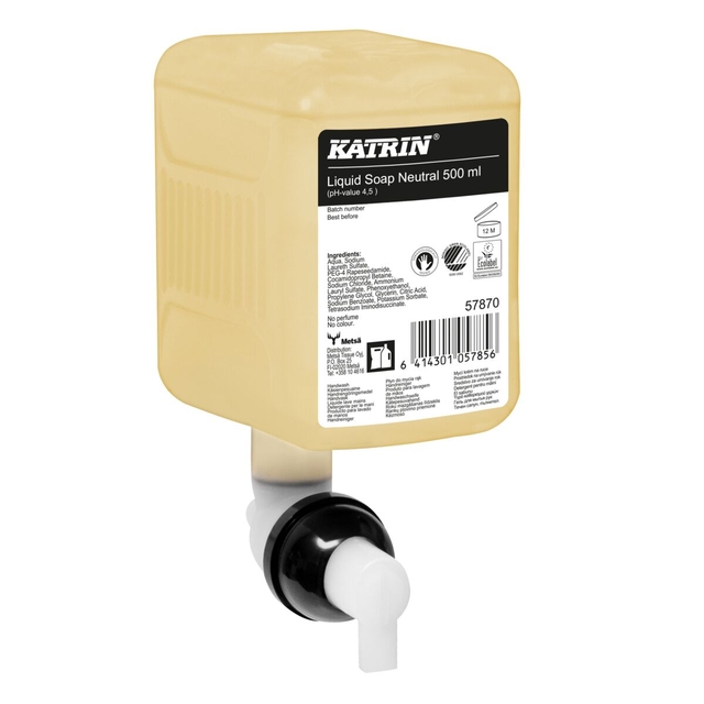 Handzeep Katrin Clean vloeibaar 500ml 57870