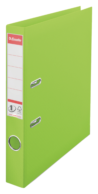 Lever Arch File Esselte No.1 VIVIDA 50mm PP A4 green