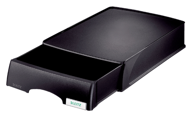 Letter Tray Leitz Plus Drawer Unit A4 black