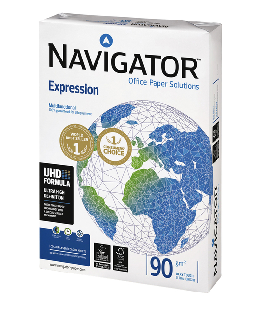 Copy paper Navigator Expression A3 90gr white 500 sheets