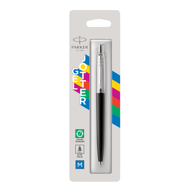 Gelschrijver  Parker Jotter Original black CT medium blister à 1 stu